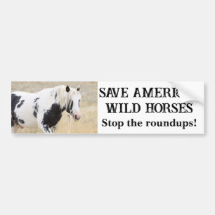 Save Our Wild Horses Thor Bumper Sticker