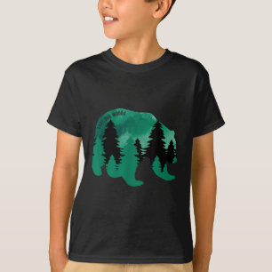 Save Our Woods Environmental Protection Bear Grizz T-Shirt