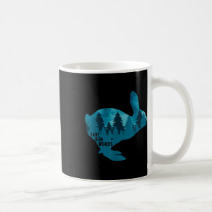 Save Our Woods Environmental Protection Rabbit Nat Coffee Mug