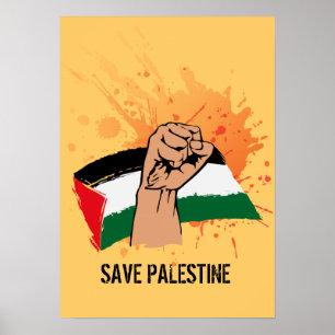 Save Palestine Poster