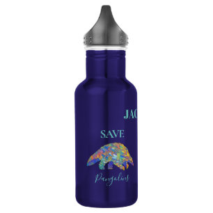 Save Pangolins Personalised 532 Ml Water Bottle