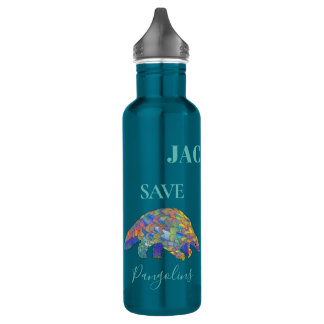 Save Pangolins personalised 710 Ml Water Bottle