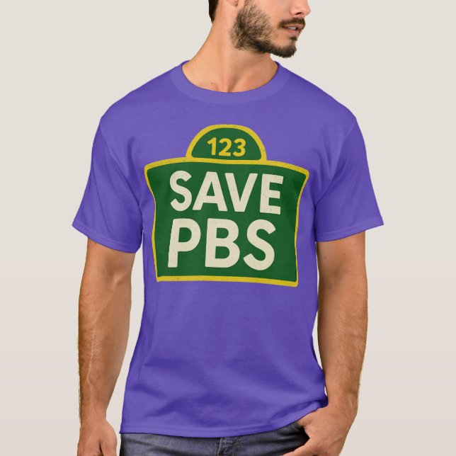 Save PBS (2) T-Shirt (Front)