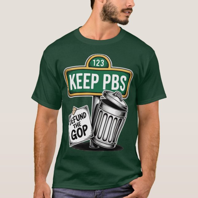 Save PBS (3) T-Shirt (Front)