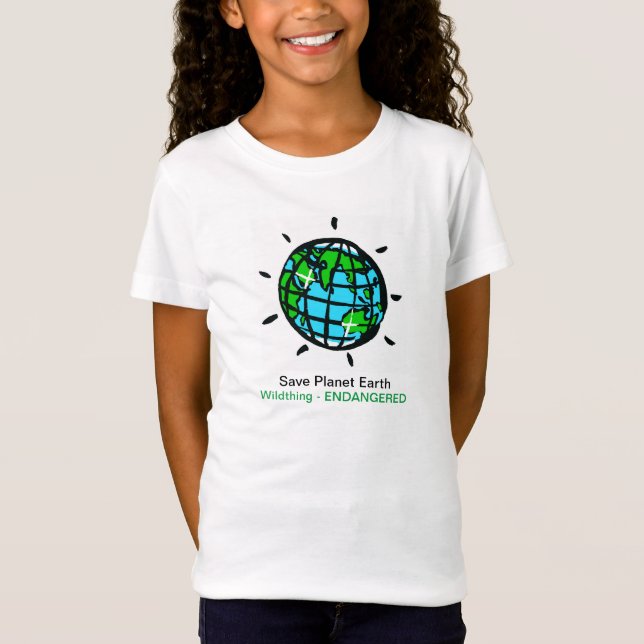 Save Planet Earth - Wildthing - Conservation - T-Shirt (Front)