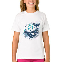 Save planet whale artwork for eco awareness