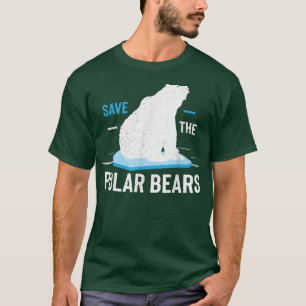 Save Polar Bears Sweatshirt Animal Vintage Retro G T-Shirt
