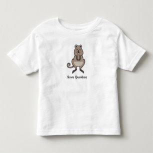 Save QUOKKAS -Australia -Endangered animal - Toddler T-Shirt