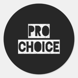 Save Roe Feminism Safe Abortion Pro Choice Classic Round Sticker