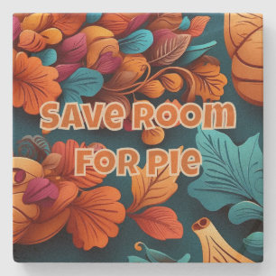 Save Room for Pie Stone Coaster