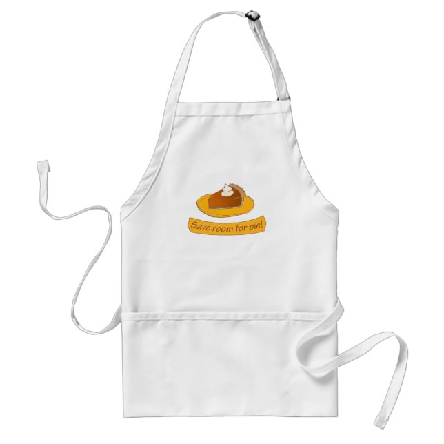 Save room for pumpkin pie!  standard apron (Front)