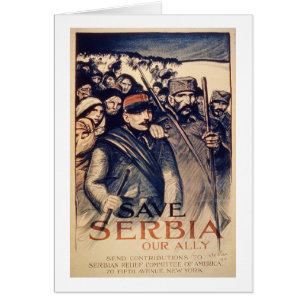 'Save Serbia Our Ally', poster, 1915 (litho)
