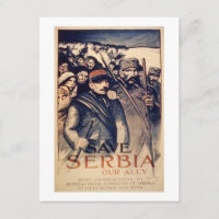 'Save Serbia Our Ally', poster, 1915 (litho)