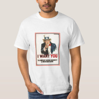 SAVE SOCIAL SECURITY & MEDICARE T-Shirt