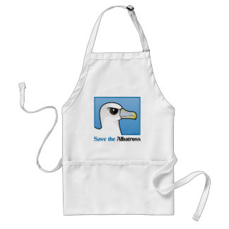 Save the Albatross (portrait) Standard Apron