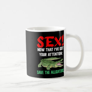 Save The Alligators - Animal Welfare For Crocodile Coffee Mug