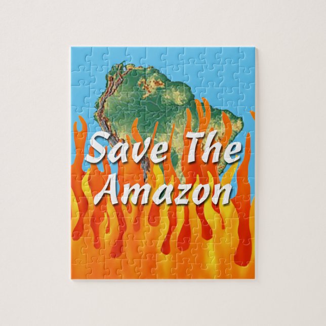 Save The Amazon Jigsaw Puzzle (Vertical)