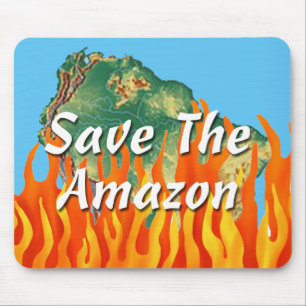 Save The Amazon Mouse Mat