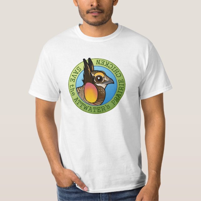 Save the Attwater's Prairie-Chicken T-Shirt (Front)