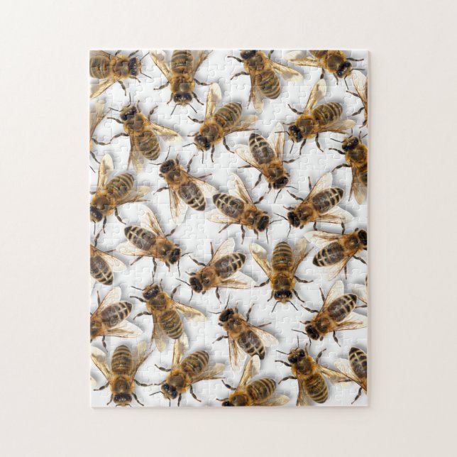 Save the Bee! Save the World! Live Design Jigsaw Puzzle (Vertical)