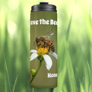 Save the Bees Ails Honeybee Thermal Tumbler