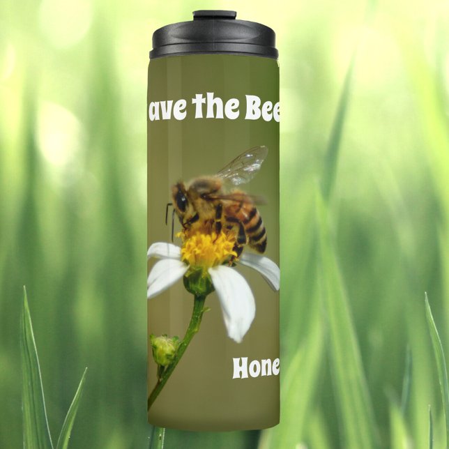 Save the Bees Ails Honeybee Thermal Tumbler (Creator Uploaded)