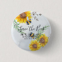 Save The Bees And You Save The World Personalised