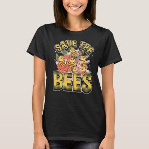 Save the bees Beekeeper cute honey bee costume 3 T-Shirt