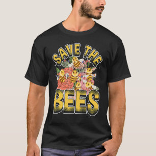 Save the bees Beekeeper cute honey bee costume 4 T-Shirt