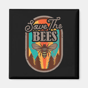 Save The Bees Beekeeper Environmental Protection _ Magnet