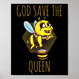 Save The Bees Beekeeper Environmental Protection _ Poster