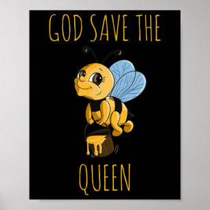 Save The Bees Beekeeper Environmental Protection _ Poster