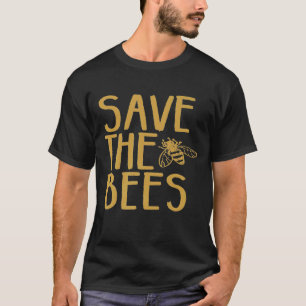 Save The Bees Beekeeper Graphic Tee