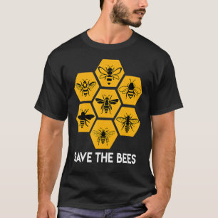 Save The Bees Beekeeper T-Shirt