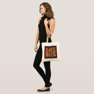 Save The Bees-bees-bee-nature-yellow-cute Tote Bag