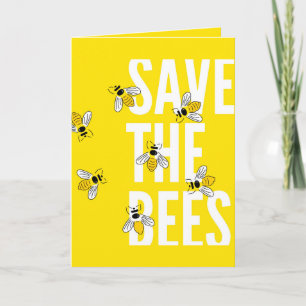 Save The Bees Card