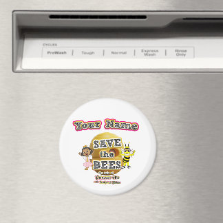 Save the Bees Customisable Magnet