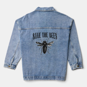SAVE THE BEES DENIM JACKET