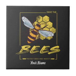 Save the Bees for Beekeeper and Apiarist Tile