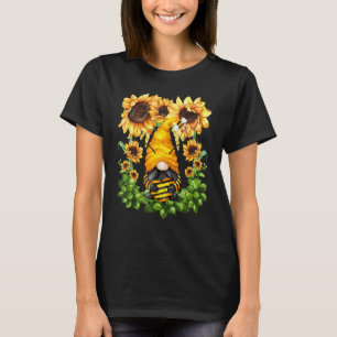 Save The Bees For Beekeeper Cute Sunflower Honey B T-Shirt