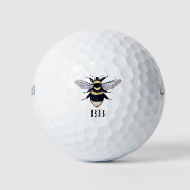 Save the Bees Golf Balls (Front)