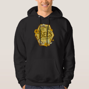 Save The Bees Honey Bee Keeper Farmer Nature Hive  Hoodie