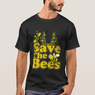 Save The Bees Honey Beekeeper Bee Keeper Beehive D T-Shirt