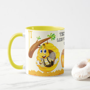 Save the Bees Inspirational Bee Honey Lover Gift Mug