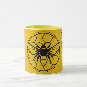 Save the Bees Inspirational Bee Honey Lover Gift  Mug