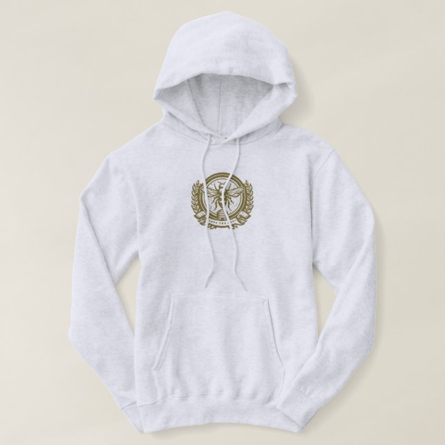 Save the Bees Men's Hoodie (Design Front)