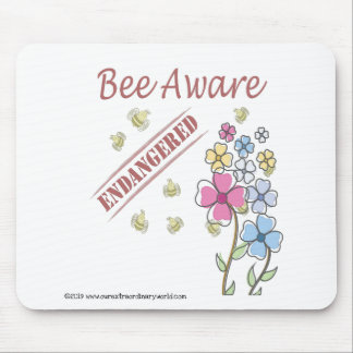 Save the Bees Mouse Mat