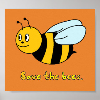 'Save the Bees' Poster