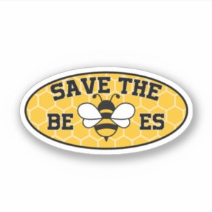 SAVE THE BEES Sticker