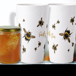 Save the Bees Tall Custom Latte Mug